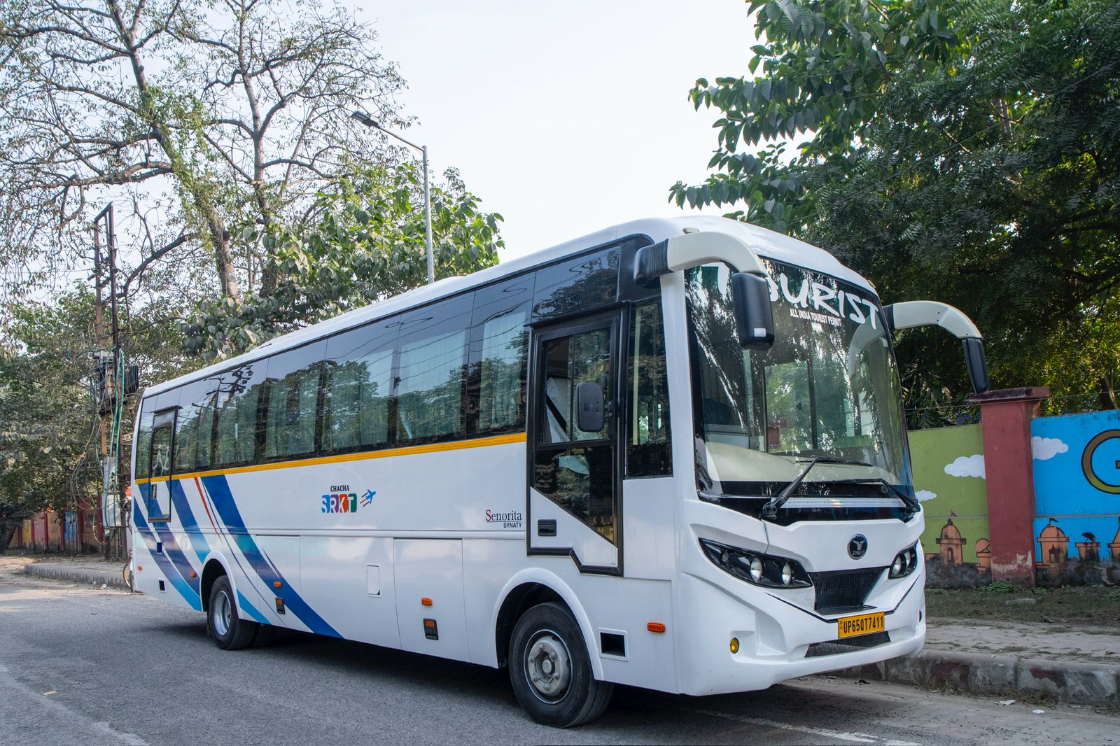 34-Seater AC Bus with Pushback Seats